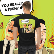 Load image into Gallery viewer, Stick To Your Puns, Punny Fella Dad Tee