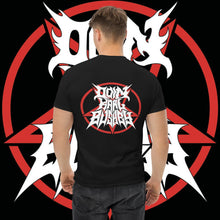 Load image into Gallery viewer, Odin Conquers All Adult Tee, Front and Back Logo