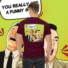 Load image into Gallery viewer, Stick To Your Puns, Punny Fella Dad Tee
