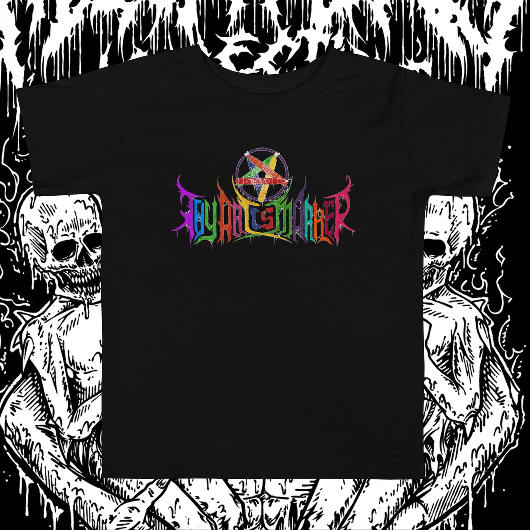 Thy Art Is Marker Toddler Tee