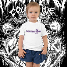 Load image into Gallery viewer, Every Time I Cry Purple Toddler Tee
