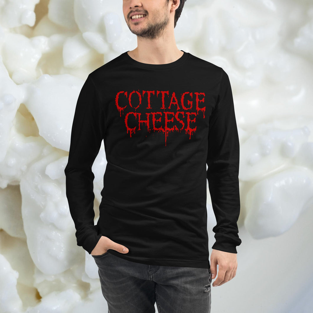 Cottage Cheese Long Sleeve Dad Tee