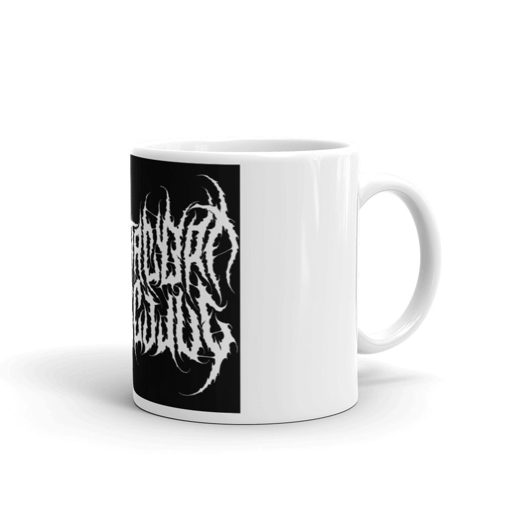 MDC White glossy mug